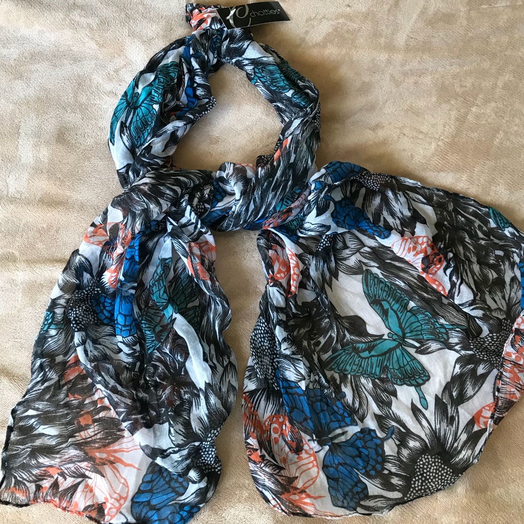 Scarf Brand New 76 X 24 With Tags